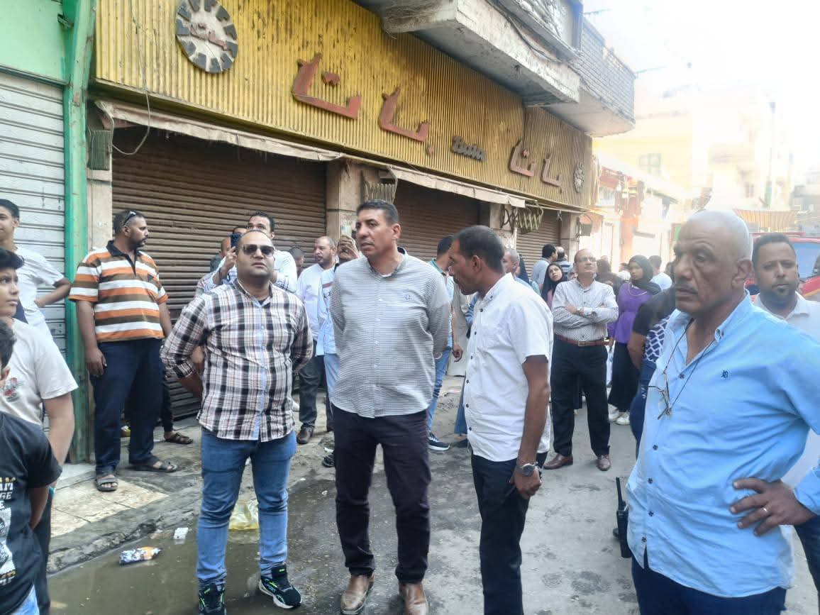 سيطرة الحماية المدنية على الحريق