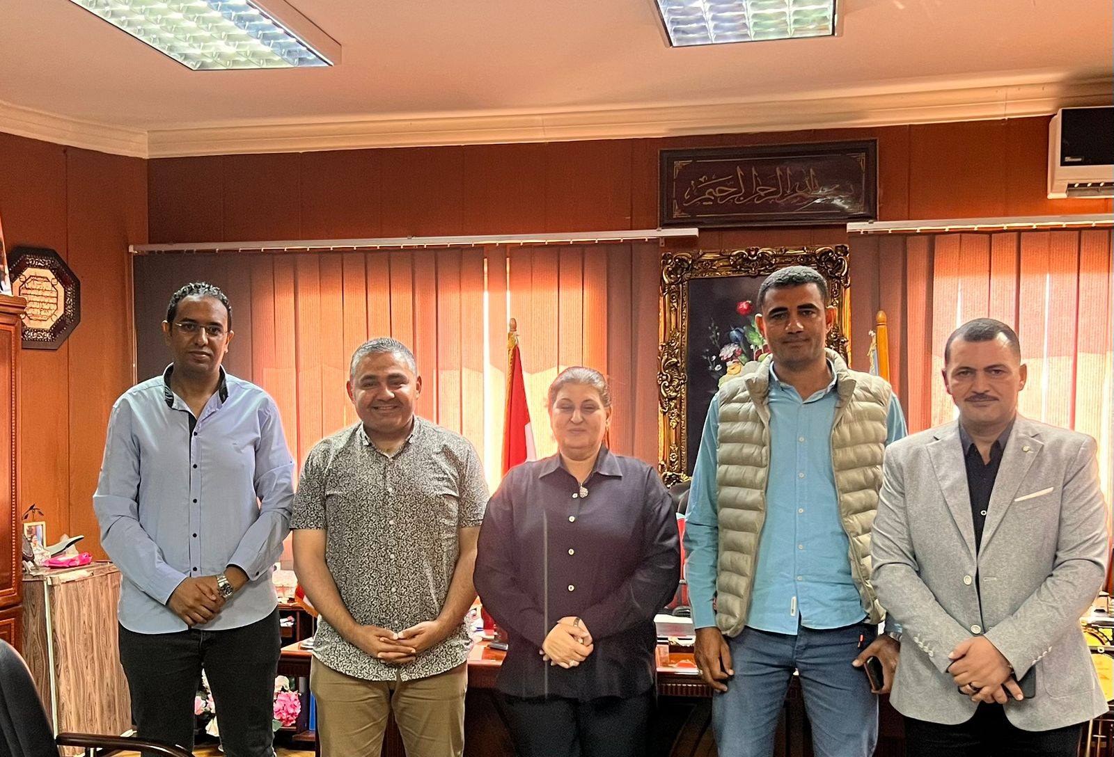 لقاء وزير الشباب والرياضة مع رئيس الفيفا