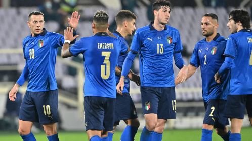 إيطاليا تحقق فوزاً كبيراً على إستونيا بثلاثة أهداف في تصفيات كأس العالم