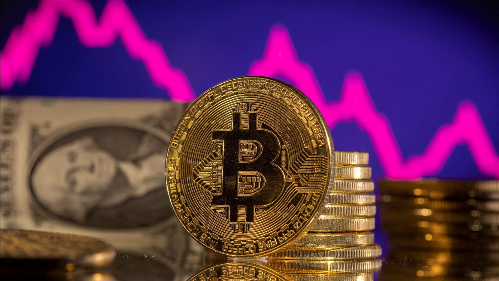 بيتكوين تتراجع وسط تصاعد التوترات التجارية بين واشنطن وبكين