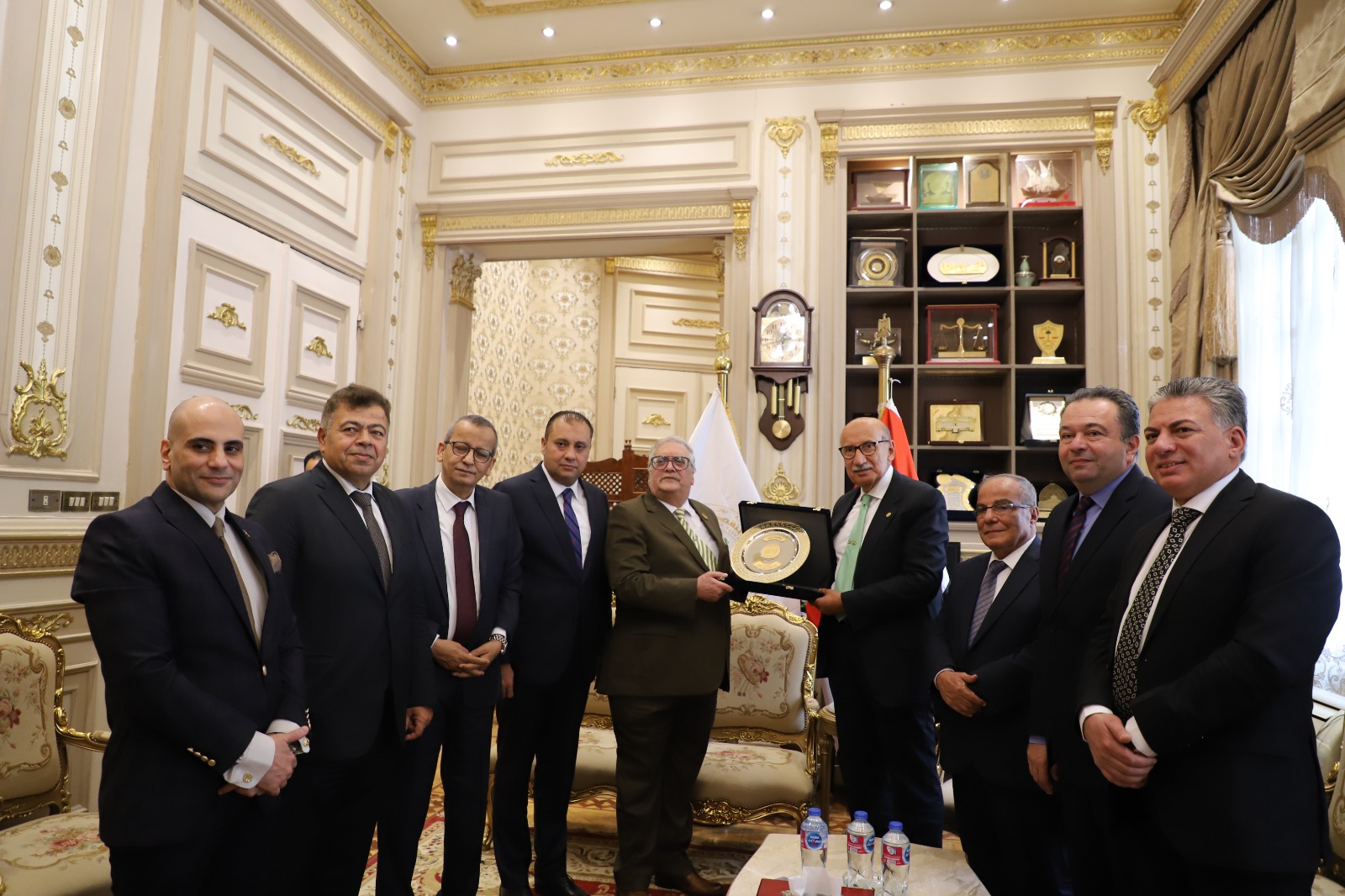 استقبال القاضي إبراهيم سيد