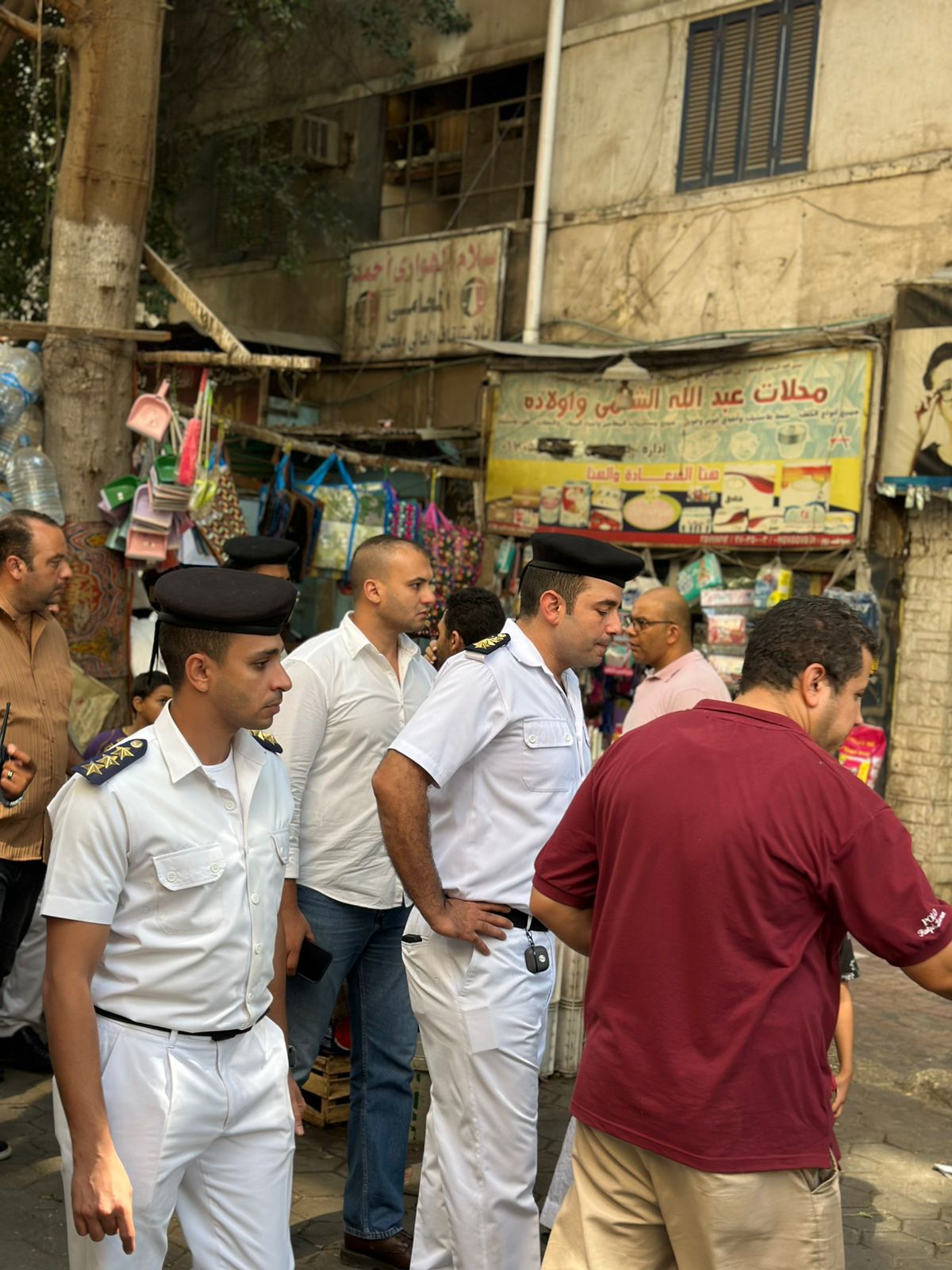 حملة أمنية في المعادي